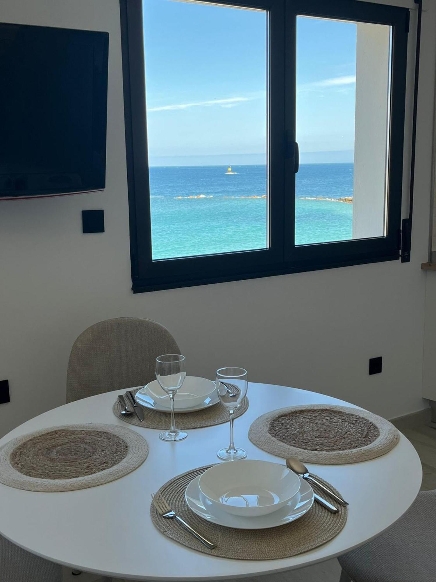 Apartamento Burela Paloma Playa エクステリア 写真