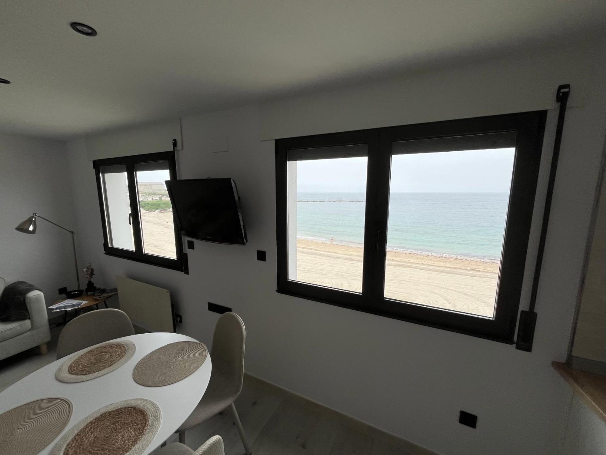 Apartamento Burela Paloma Playa エクステリア 写真